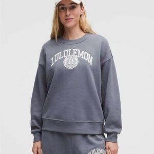 Lululemon Perfectly Oversized Crew Graphic